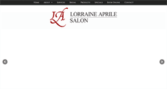 Desktop Screenshot of lorraineaprilesalon.com